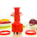 Chopper Pressing Cutter - Vegetable Food Onion Garlic Slicer Peeler Dicer Mincer