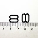 100pcs 12mm O Rings Bra Strap Adjuster + 100 x 10mm Fig 8 Bra Strap Adjuster