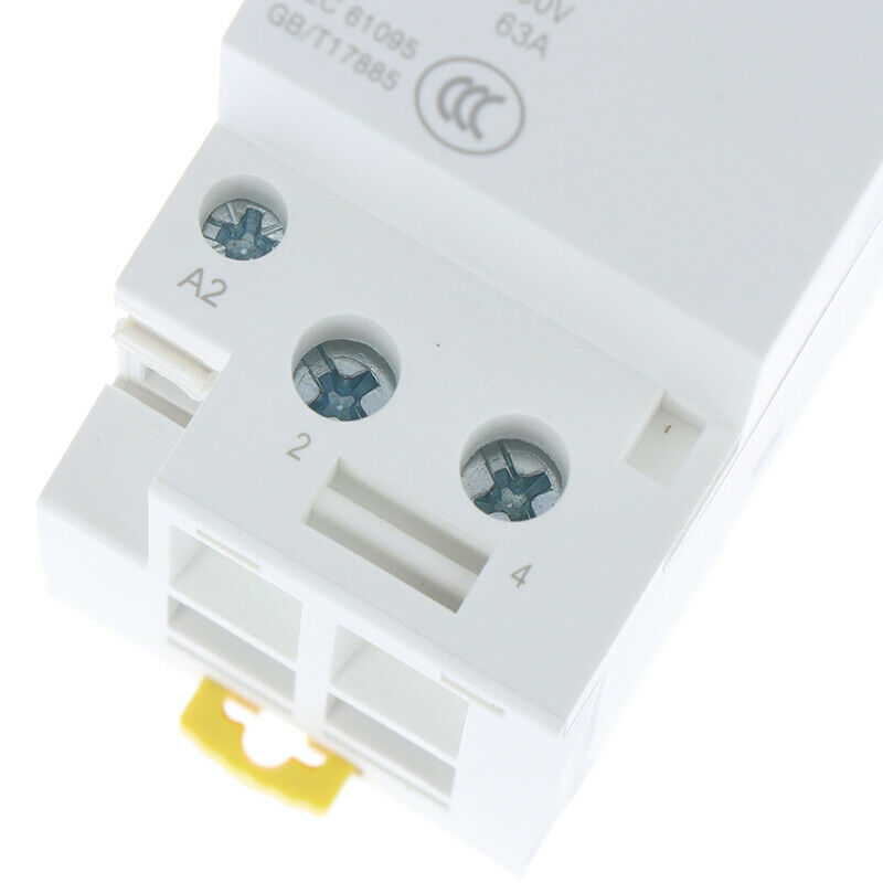 TOCT1 2P 63A 220V/230V 50/60HZ Din rail Household ac Modular contacto N uW
