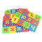 60Pcs EVA Foam Russian Alphabet Letters Numbers Floor Baby Mat Learn t-PN FT