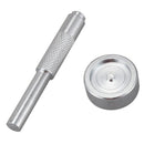 Snap Fastener Kit with 6 Complete Set 5/8 Stainless Steel Snaps Fastener fo