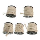 60 Meters Natural Cotton Twisted Cord Rope Sash Craft Macrame Artisan String