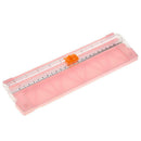 Portable Mini A5 Precision Paper Trimmers Photo Papers Cutting Tools (Pink)