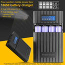 5V/2A Digital Display Mobile Power Fast Charge 18650 Charger Power Box