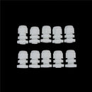 3-6.5mm Cables PG7 Waterproofite Plastic Glands 10 Pcs Nylon Cable Glands- OZ