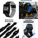 Electronic Sports Bluetooth Smart Watch Alarm Clock 180mAh Men Women Gray