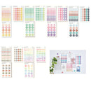 120 Stickers Scrapbook Photo Wall Journal Happy Card Decoration Sealing StiS Hn
