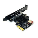 Add On Card Pci Express 3.0 Usb 3.1 Pci-E Card Pcie Usb Adapter Raiser Type
