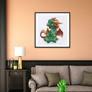 5D DIY Special Shaped Diamond Painting Animals Cross Stitch Kits (DZ062)