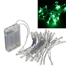 4M 40 LED Green Battery String Lamp Light Fairy Christmas Party