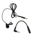 Omnidirectional Microphone with Right Angle Adapter Cable for PC Smartphone