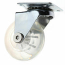 Transparent PU Caster Mute Universal Heavy Duty Furniture Wheel For Childre H6Q9