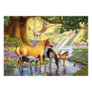 5D Horses River Diamond Painting Embroidery DIY Cross Stitch Home Decorate