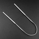 Stainless Steel Tongue Scraper Cleaner Fresh Breath Coated Tongue Tool T3Q2