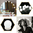 10x LED Makeup Mirror Light Bulb Kit Hollywood Style Vanity Dressing Table Lamp