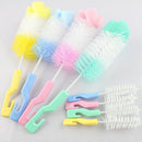 Baby Nipple Brush Bottle Brush 360 Degree Sponge Cleaner With Pacifier Brush Pro