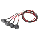 4pcs 1:10 Electric RC Car LED Lights for Hsp Redcat Rc4wd Axial scx10 D90 Hpi