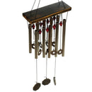 Wooden Metal 10 Tube Wind Chimes Mobile Windchime Church Bell Hanging Decor