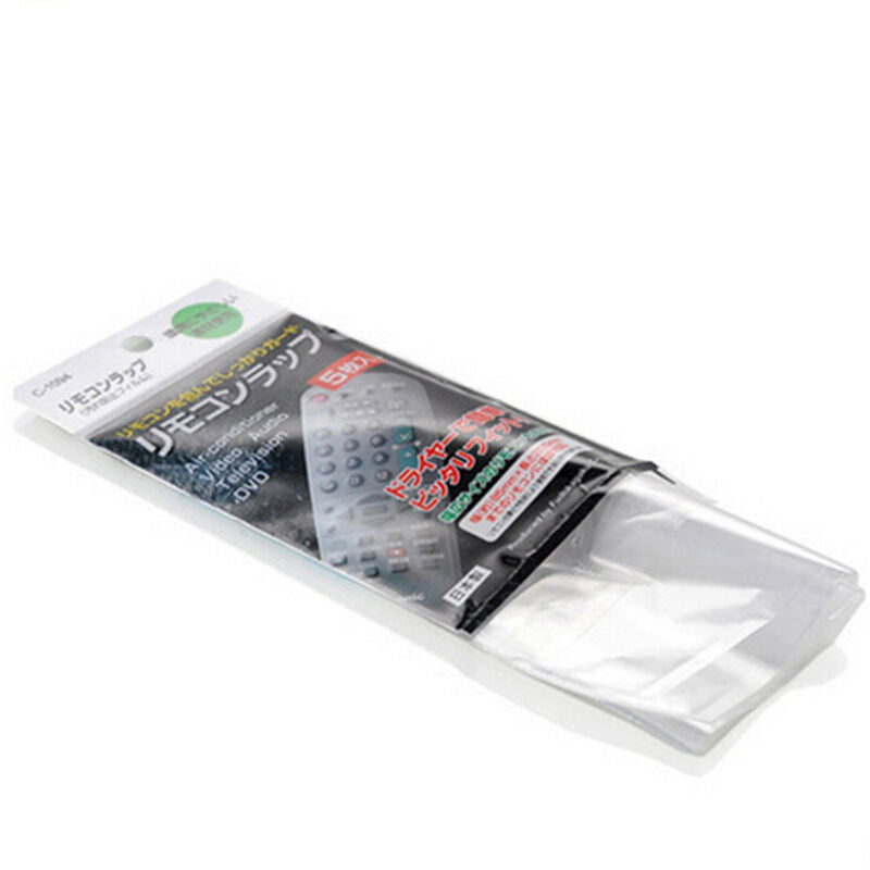 5X Heat Shrink Film TV Air-Conditioner Video Remote Control Protector Cover  OZ