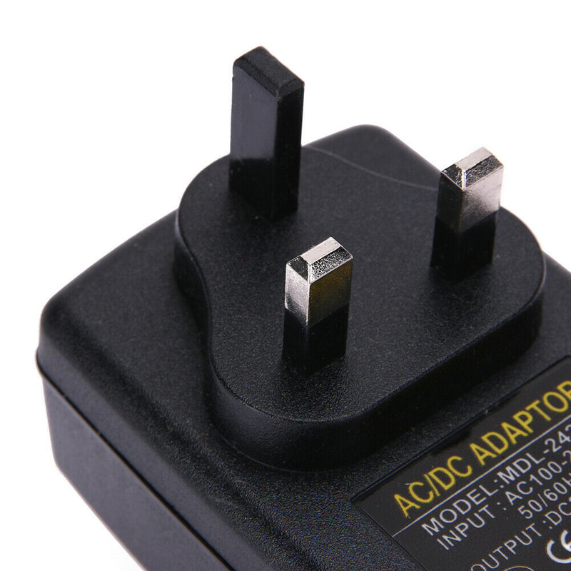 DC 24V 2A AC 100V-240V UK Plug Power Supply Adapter Transformer for LED Strips
