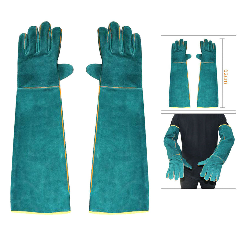 Reptile Handling Gloves Scratch Resistant Lizard Wild Animals Training Glove