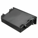 1Pc ABS Black Single Din Car CD Player Radio Stereo Dash Trim Storage Pock IOD
