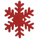 10 pcs Snowflake Felt Christmas Tree Decorations Decorative Hanging Craft R S3K6