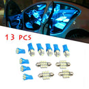 13x Auto Car T10 5050 Interior LED Lights For Dome License Plate Lamp 12V Kit OZ