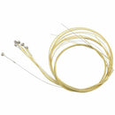Replacement 6 Pcs A406 Steel Strings Set for Acoustic Guitar P4V9