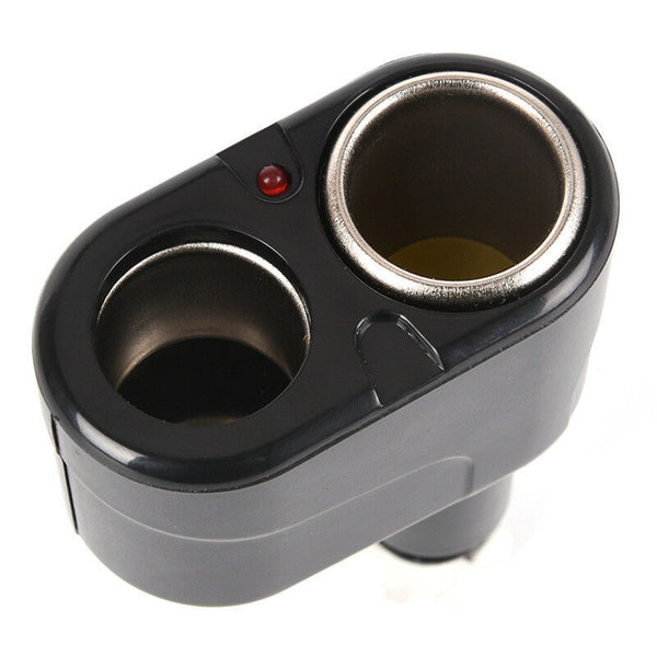 2 Way Car Cigarette Lighter Charger Socket Splitter Lighter Socket Adapter JR