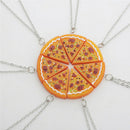 Pizza pendant necklace men women family friendship friends gift jewe JR
