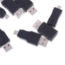 10pcs Different Types OTG USB Male to Female Micro USB Mini Adapter Converter-OZ