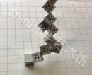 1pcs 99.99% pure Iron Fe Cube Element Periodic Table 10mm 7.9g
