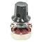 WTH118 470K ohm 2W Single Turn Rotary Taper Carbon Potentiometer Pots w Kno P4Y5