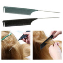 Pro ABS Sectioning Weaving Highlighting Foiling Hair Comb Dyeing Pin Tail