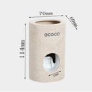 Wall Mounted Tooth Brush Holder Automatic Squeezer Toothpaste Dispenser 201 Y4Y8