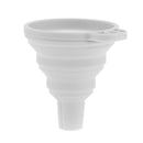 Protable Mini Silicone Foldable Oil Funnel Hopper Kitchen Tool/Nordic White A