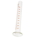 2 Pcs Glass Measuring Graduated Cylinder Laboratory, 100ml, Clear Scale