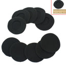 10x 65mm Replacement Headphone Headset Earphones Foam Sponge Ear Pad-Cover