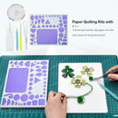 DIY Paper Quilling Tools Set Template Mould Board Tweezer Needles Pen Kit