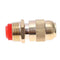 1/2Inch Adjustable Water Flow Brass Spray Misting Nozzle Sprinkler(Small)