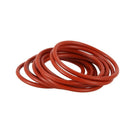 10 pcs 39x34x2.5mm Red Silicone O Ring Oil Seals G4I1
