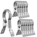12 Packs Duty Stainless Steel Clips Clothing Peg Clamp Clothespin Picture H F1Z5