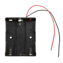 1pcs 3 Slots Plastic 18650 Batteries Storage Case Holder w/Wire Lead Pin A