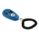 Pet Tainer Whistle Easy Puppy Training Obedience Agility Keyring Blue