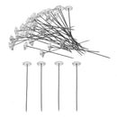 50pcs Rhinestone Head Pins DIY Sew Straight Dressmaking Fixing Needles Tool