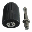 13MM Professional HSS Keyless Drill Chuck with SDS Adaptor Hardware Tool Pa
