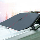 Magnetic Car Front Windscreen Snow Ice Shield Cover Windshield Sun Shade fd TNE