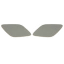 1 Pair Car Front Bumper Headlight Headlamp Washer Jet Covers Cap Unpaint for BMW