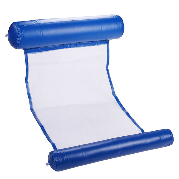 Air Mattress Swimming Pool Beach Inflatable Float Cushion Bed (Dark Blue)